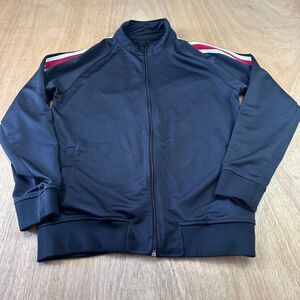 PacSun Track Jacket Men’s Small Black Full Zip Stripe Sleeves Winter Layer